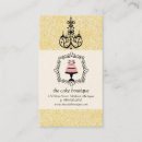 Buscar diseñadores la torta de tarjetas de visita Moda