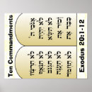 Buscar diez mandamientos posters Escritura