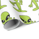 Buscar alien papel de regalo Extraterrestres