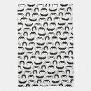 Buscar bigote paños de cocina Negro