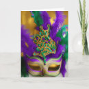 Buscar masquerade tarjetas Mardi gras