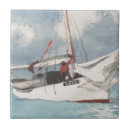 Buscar barcos de pesca azulejos Océano