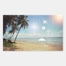 Buscar playa rectangulares pegatinas Sol