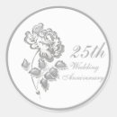 Buscar aniversario de 25 años pegatinas 7 º plata