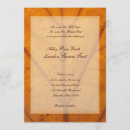 Buscar hojas anaranjadas invitaciones Caída