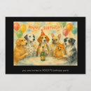 Buscar perros divertidos invitaciones Para mascotas