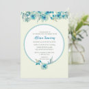 Buscar turquesa y marrón invitaciones Azul polvoriento