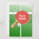 Buscar ping pong invitaciones Deporte