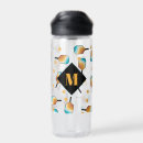 Buscar bola agua botellas Jugador de picnic