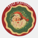 Buscar papá noel pegatinas Vintage