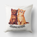Buscar dos gatos cojines Moderno