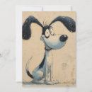 Buscar perro del dibujo animado tarjetas Perro de dibujos animados