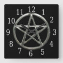 Buscar wicca relojes de pared Mimbre