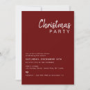 Buscar corporativa roja invitaciones de navidad Invitados