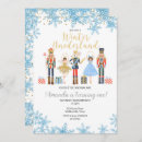 Buscar cascanueces invitaciones Copos de nieve