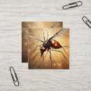 Buscar alas tarjetas de visita Insecto