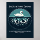 Buscar cisnes posters Cisne mudo