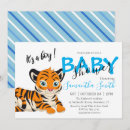 Buscar tigre blanco invitaciones 5 º ducha
