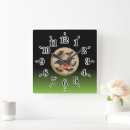 Buscar rojo sangre relojes de pared Halloween