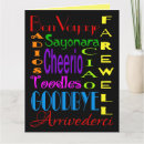 Buscar despedida adiós tarjetas Buen viaje