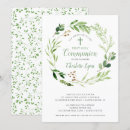 Buscar primera comunión invitaciones Cruz