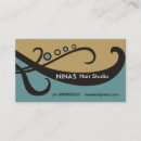 Buscar hairdresser tarjetas de visita Profesional