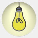 Buscar de la bombilla pegatinas Luz