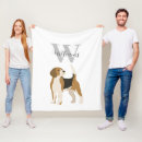 Buscar beagle mantas cobertores Acuarela