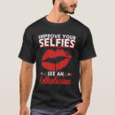 Buscar lips camisetas Cosmetólogo