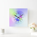 Buscar ópalo relojes de pared Para ella
