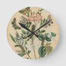 Buscar flor la vida de relojes de pared Insectos