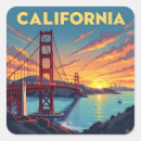 Buscar california pegatinas Puente golden gate