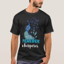 Buscar azul pavo real camisetas Animal