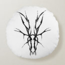 Buscar calavera cojines Blanco y negro