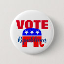 Buscar elefante republicano chapas Voto