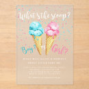 Buscar del cono de helado invitaciones Fiesta de helados