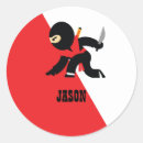 Buscar ninja pegatinas Karate