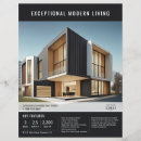 Buscar casa abierta flyers Moderno