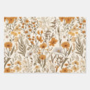 Buscar flores papel de regalo Otoño