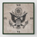 Buscar escudo armas de relojes de pared Águila