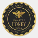 Buscar honey jar etiquetas Miel orgánica local