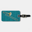 Buscar latón etiquetas para maletas Orquesta