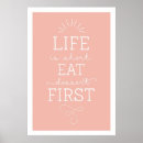 Buscar comida linda posters Para ella