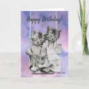 Buscar gato del vintage tarjetas Lindo gatito