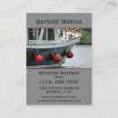 Buscar reparación del barco tarjetas de visita Marino
