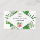 Buscar flores hawaianas tarjetas de visita General y unisex