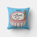 Buscar torta de cumpleaños cojines Celebración