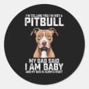 Buscar pitbull pegatinas Divertido