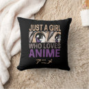Buscar otaku cojines Chica
