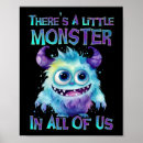 Buscar monstruos adorables posters Para todos